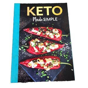 Judith A Pearce Keto Made Simple Recipe Cookbook with Pictures Paperback NEW